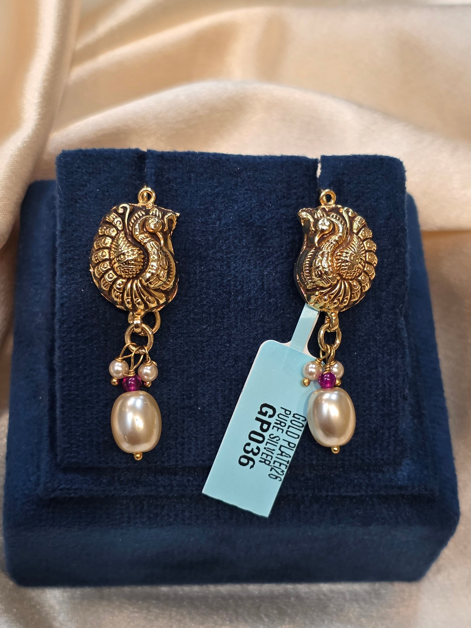 GOLD PLATED EARRINGS GP036