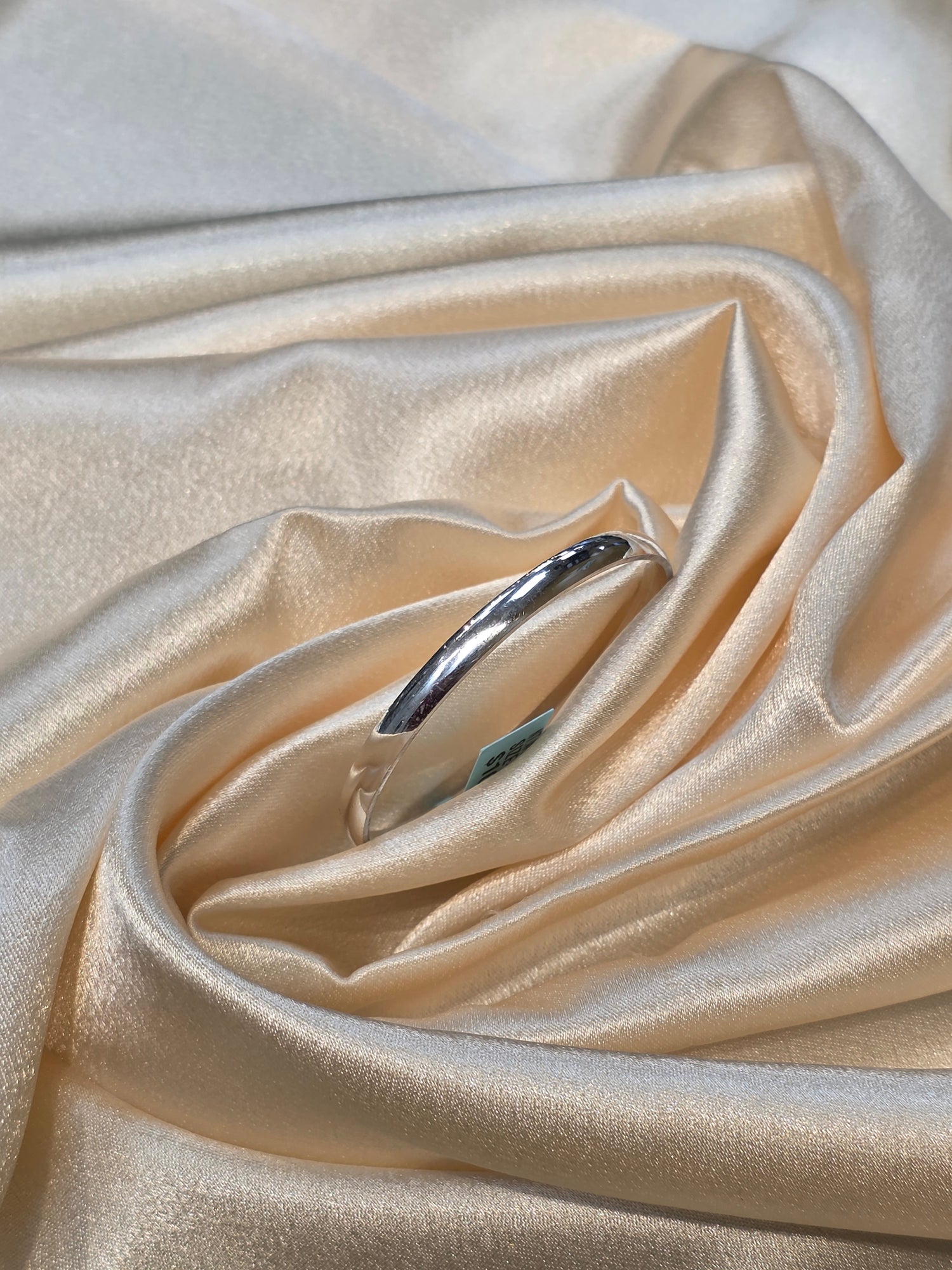 PURE SILVER PLAIN KADA SIZE 1.7 PK101