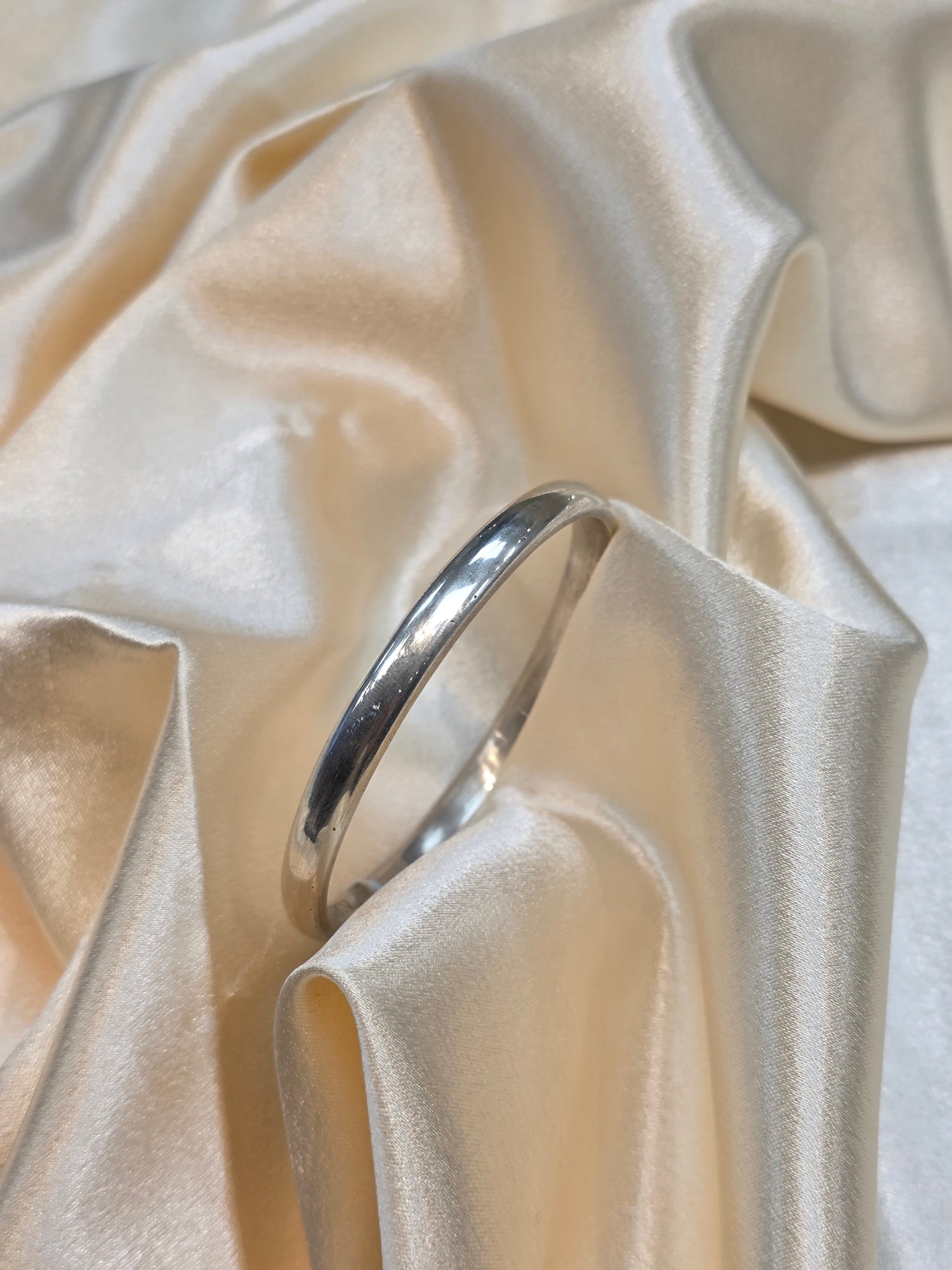 PURE SILVER PLAIN KADA SIZE 2.4 PK013