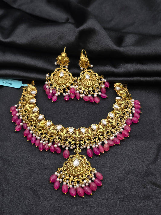 GOLD PLATED SILVER SET GPI018
