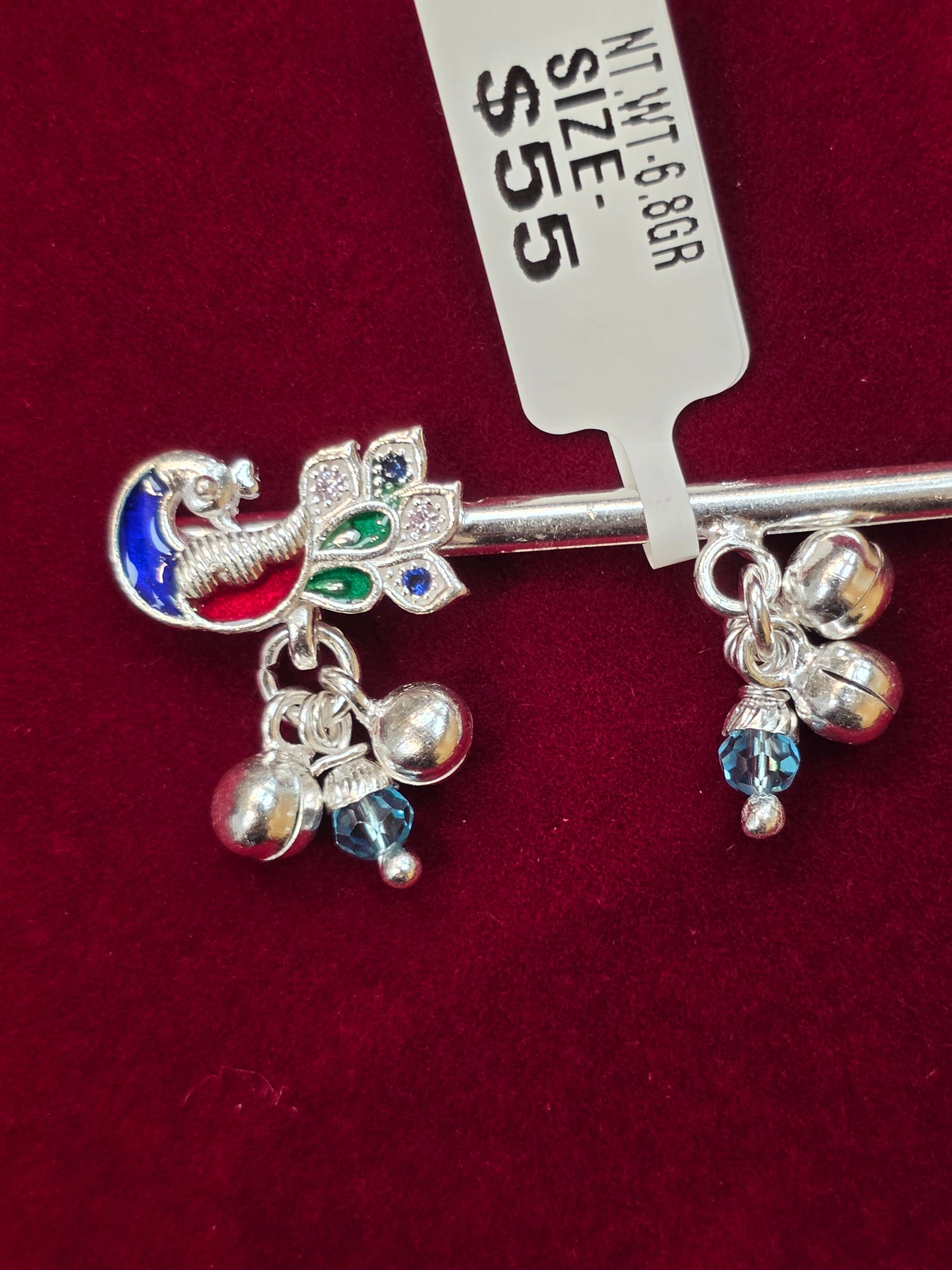 PURE SILVER LADDU GOPAL’S BANSURI AC225