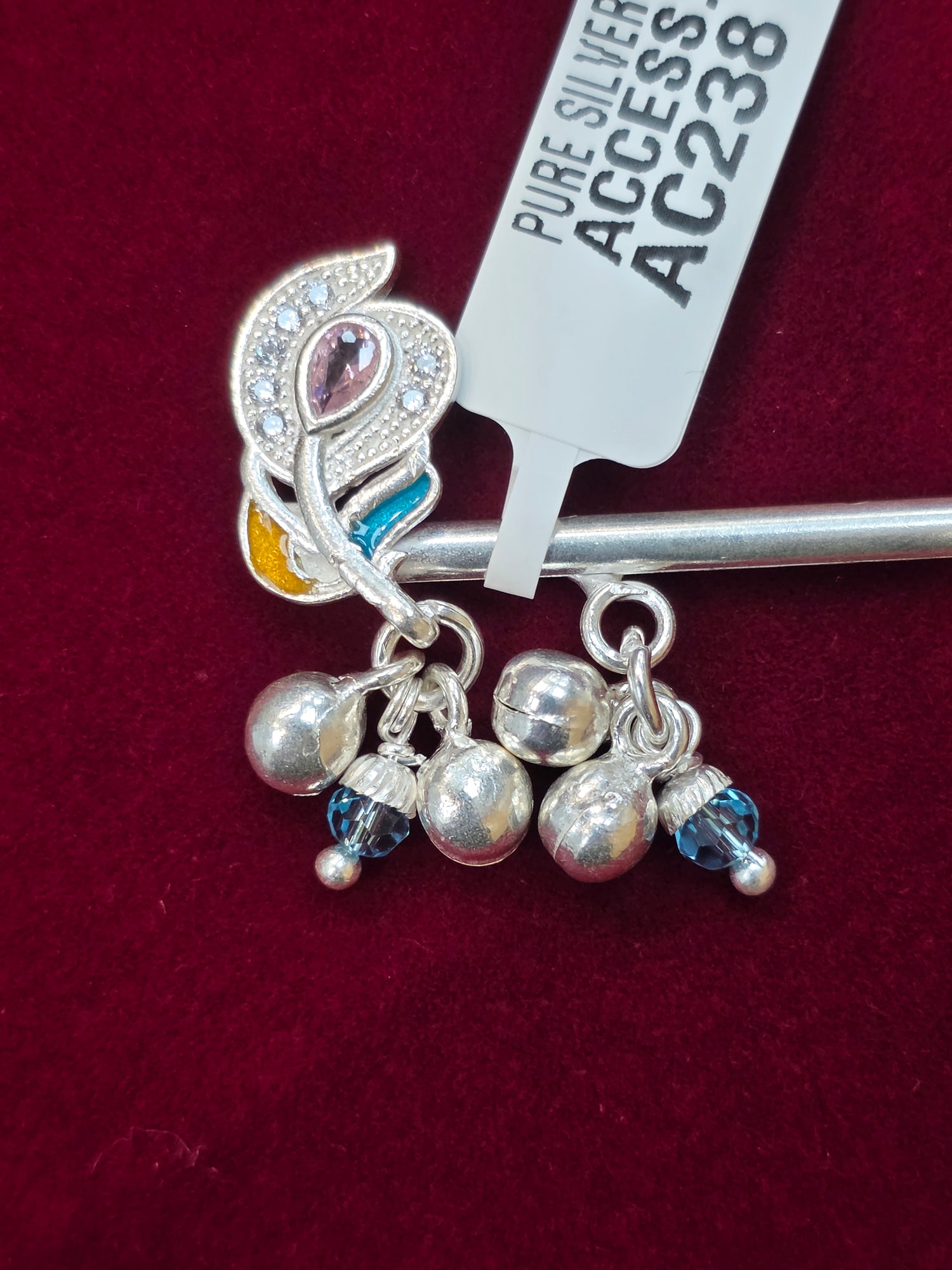 PURE SILVER LADDU GOPAL’S BANSURI AC238