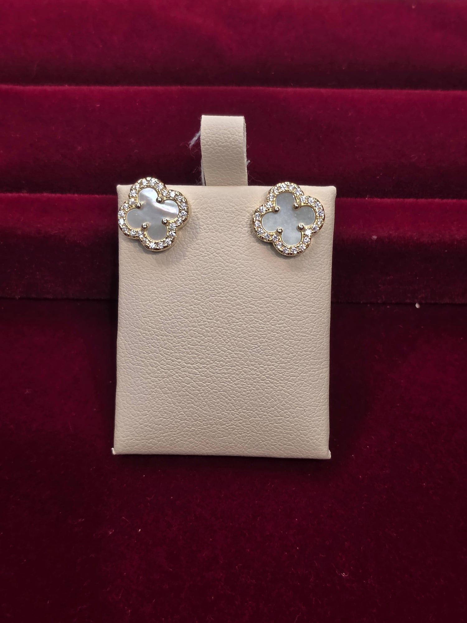 SILVER GOLD PLATED EARSTUDS GE278