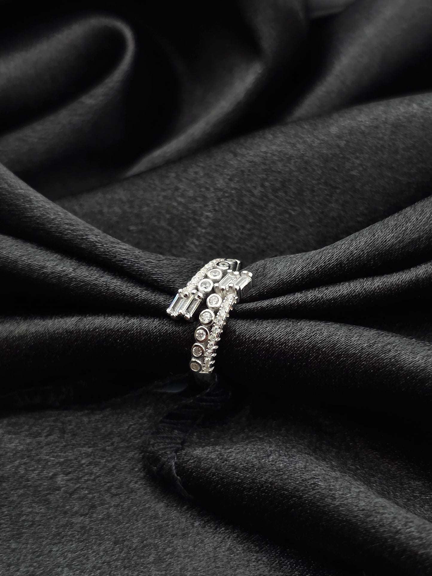 SILVER RING SIZE ADJ GR638