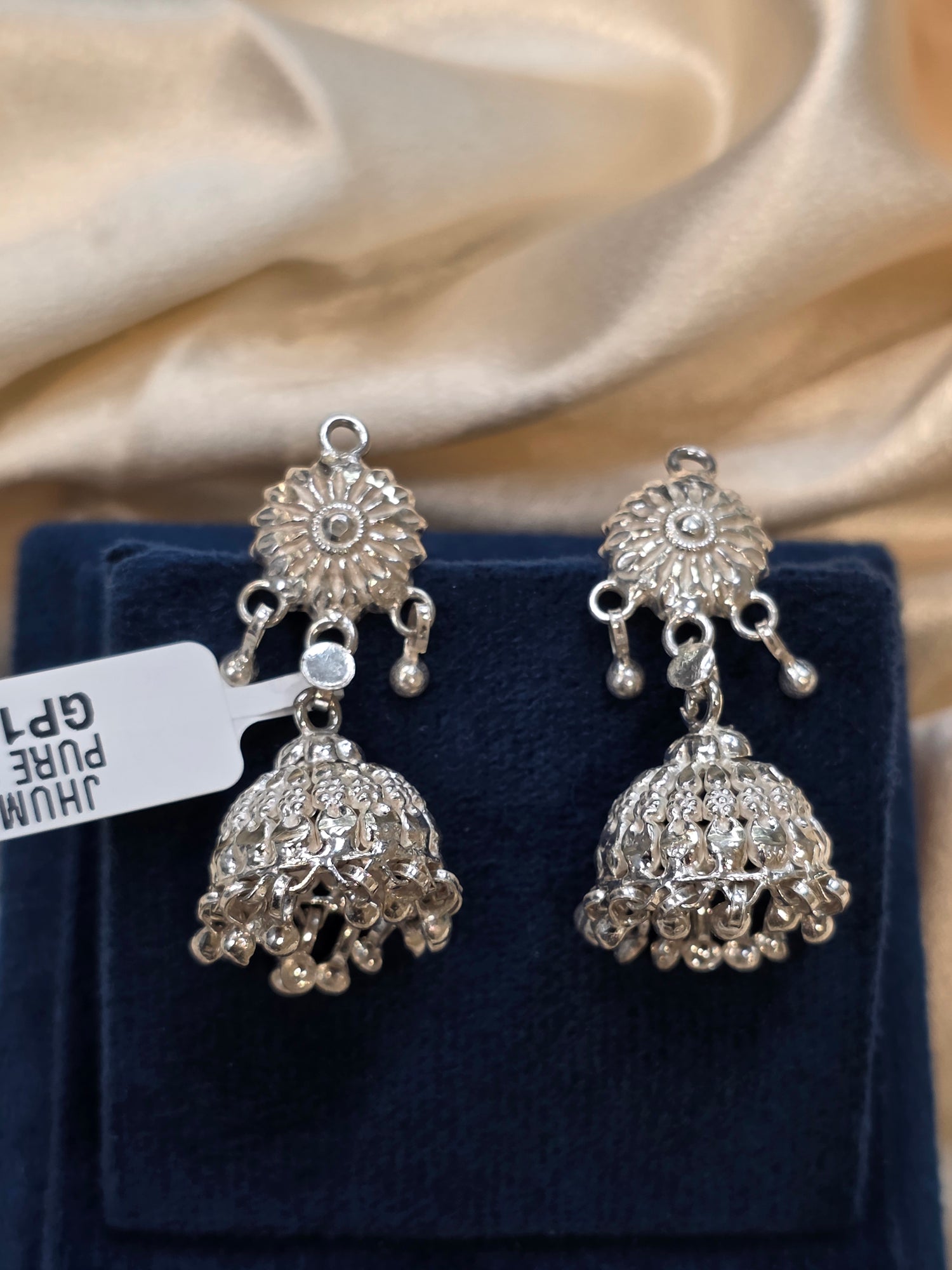 PURE SILVER JHUMKI GP150