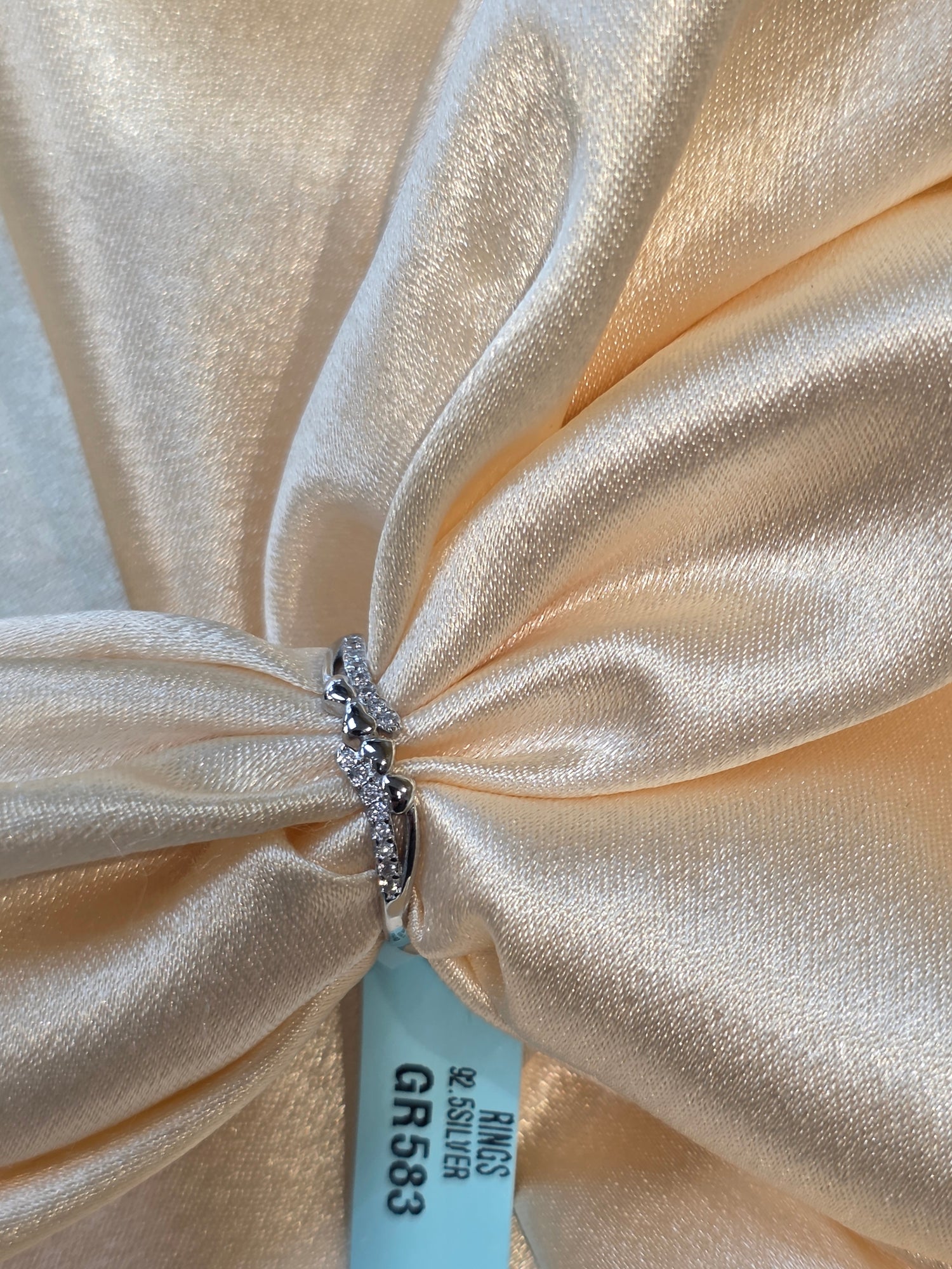 SILVER RING SIZE 9 GR583