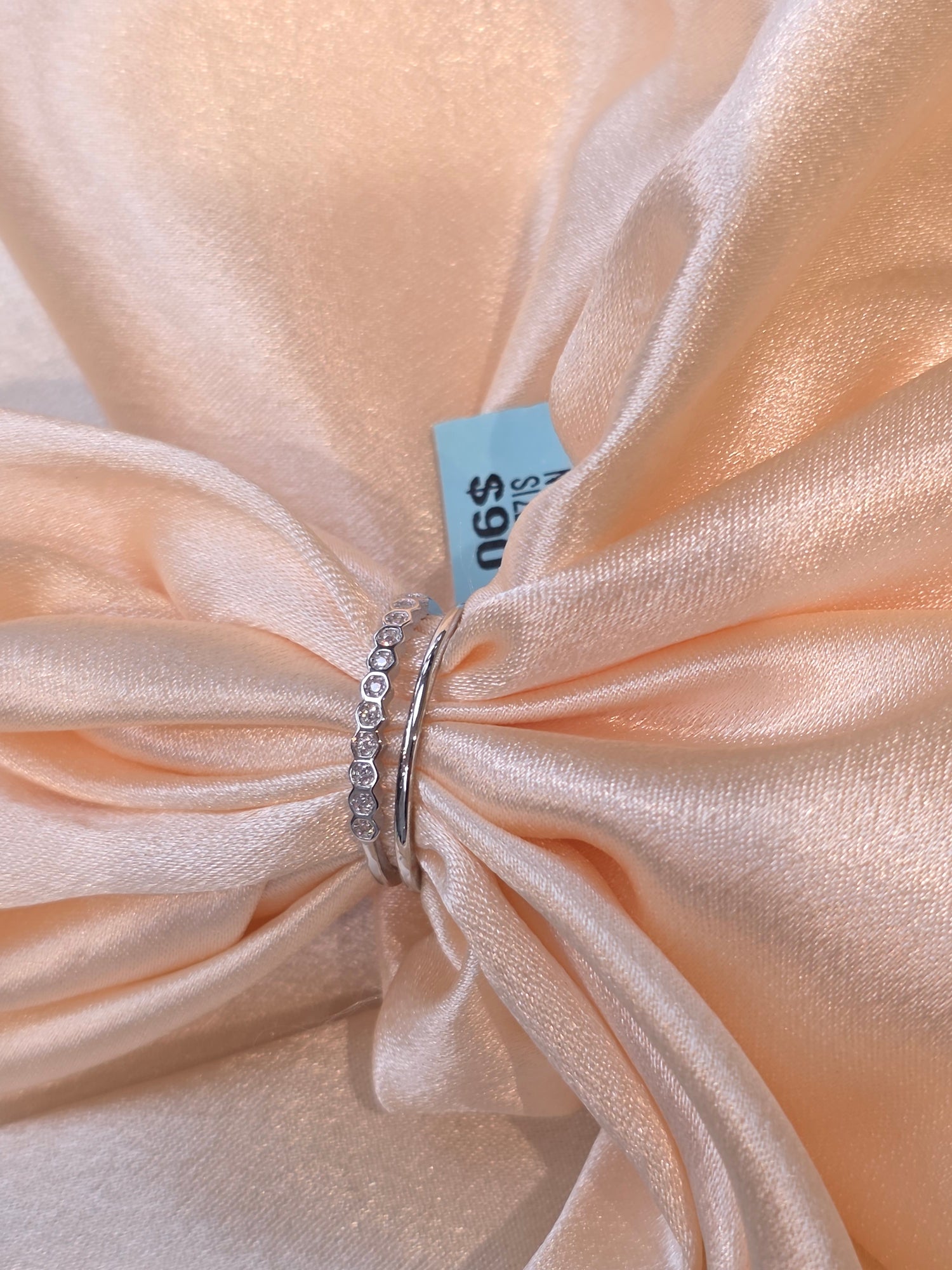 SILVER RING SIZE 10 GR594