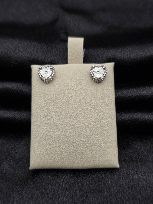 SILVER EAR STUDS GE450