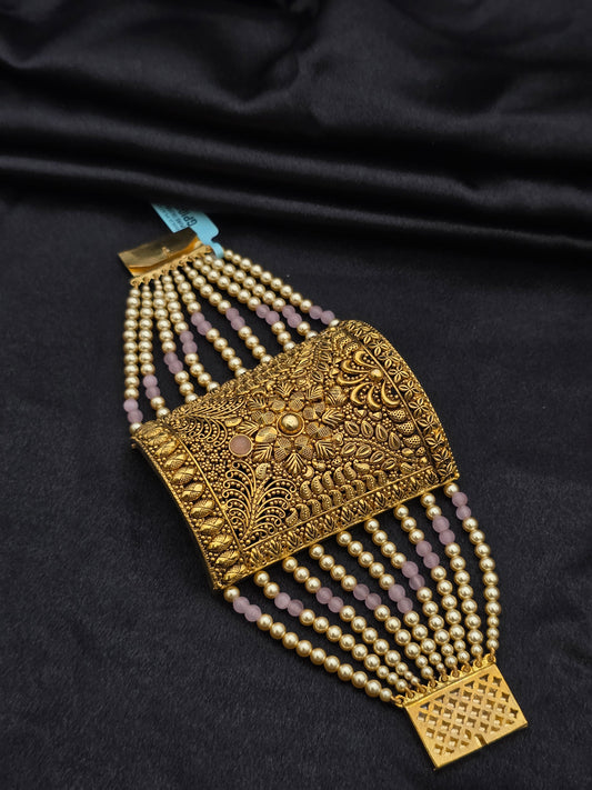 GOLD PLATED SILVER BAAHI GPI011
