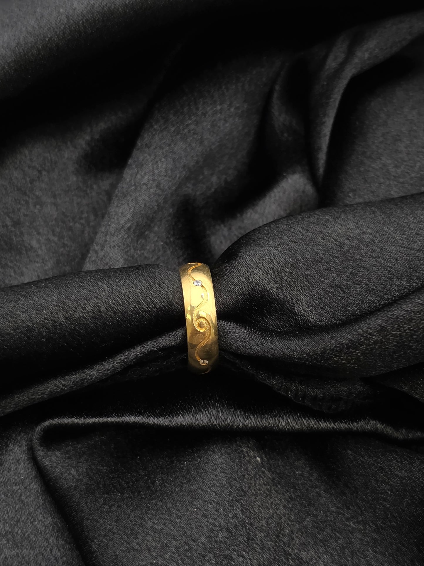 GOLDPLATED BAND SIZE 9 GR493