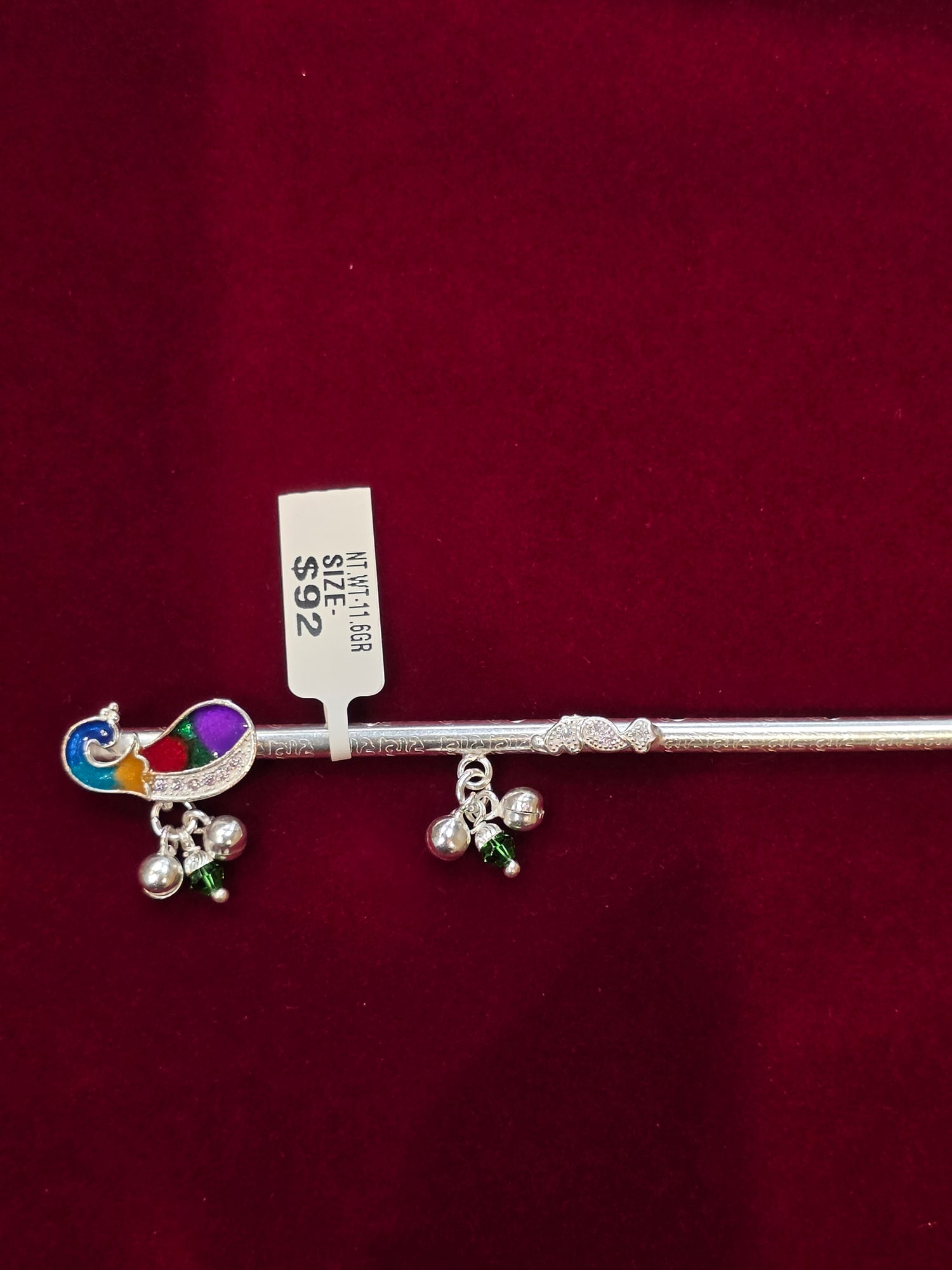 PURE SILVER LADDU GOPAL’S BANSURI AC219