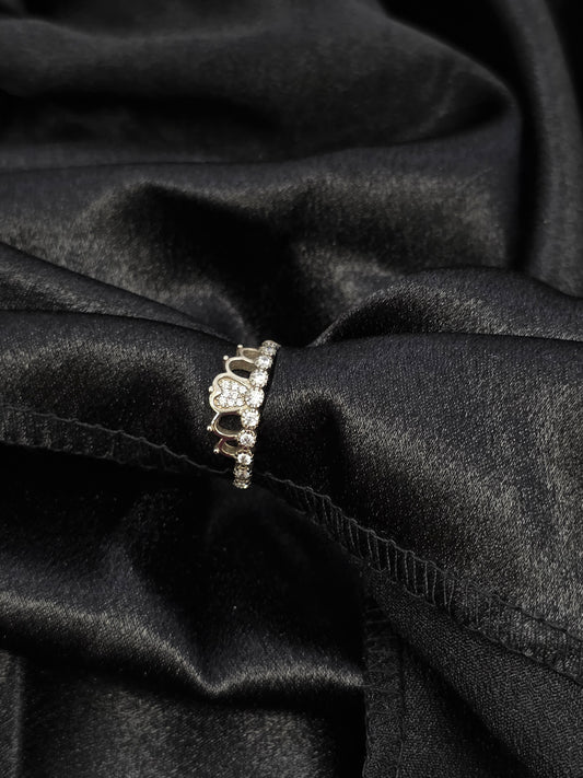 SILVER RING SIZE 6 GR061