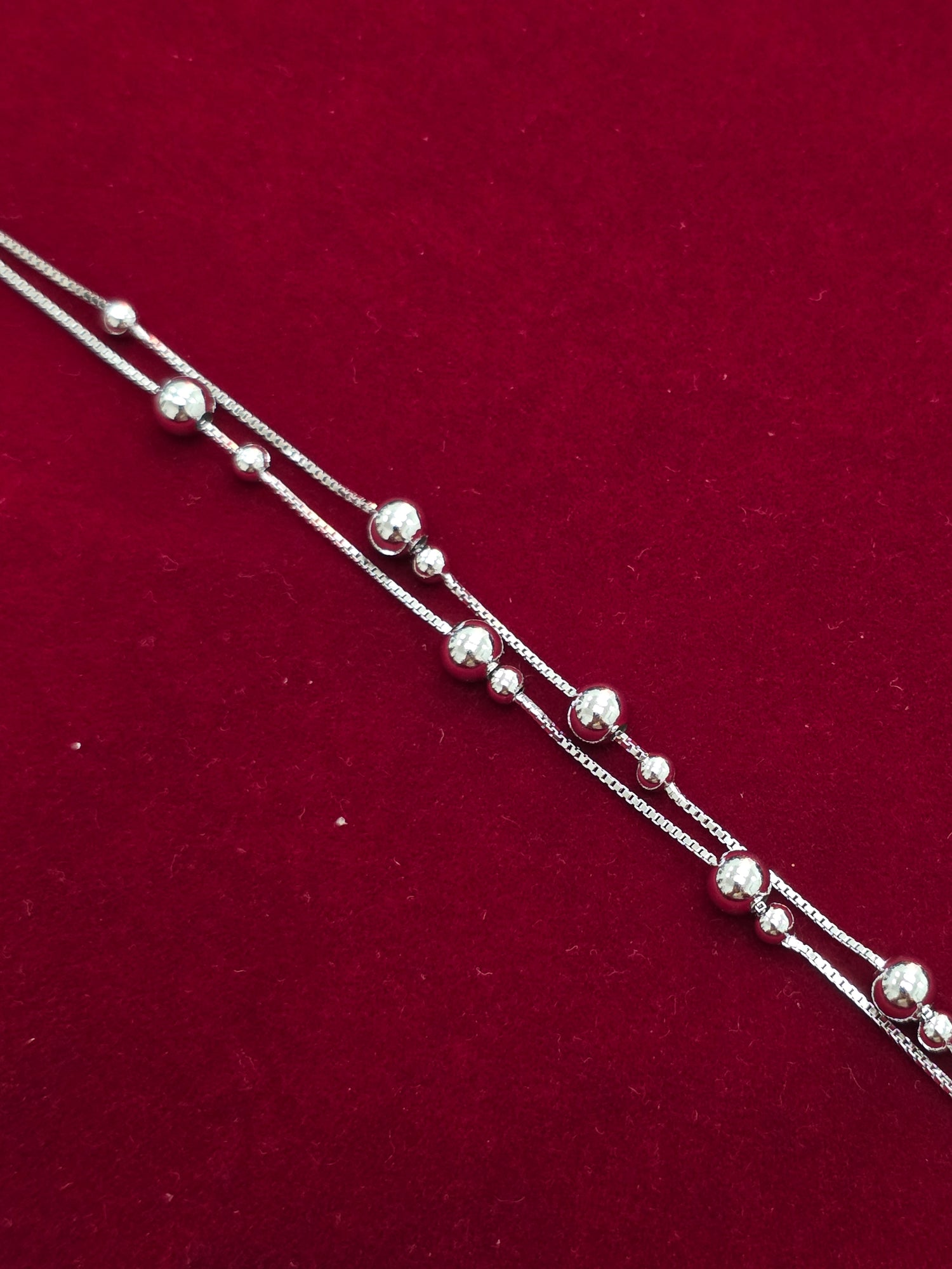 SILVER CHAIN BRACELET GB179