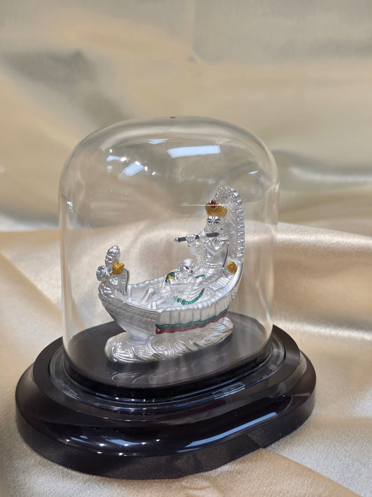 RADHA KRISHNA PURE SILVER IDOL SE016