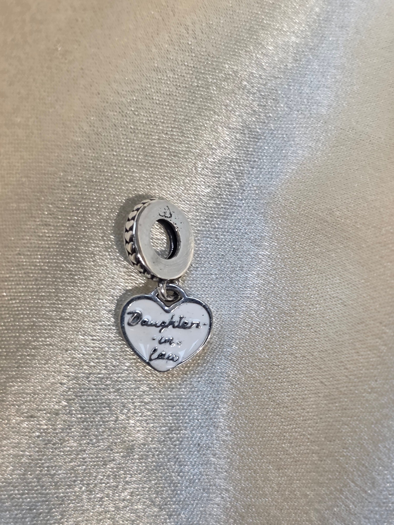 PANDORA DAUGHTER IN LAW DANGLE CHARM PC163