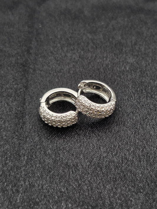 SILVER HOOPS GH103