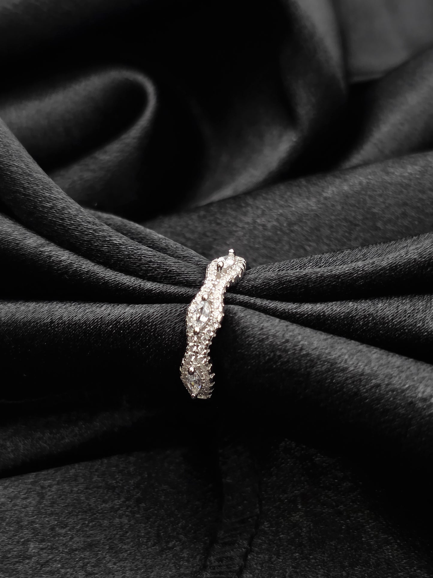SILVER RING SIZE ADJ GR639
