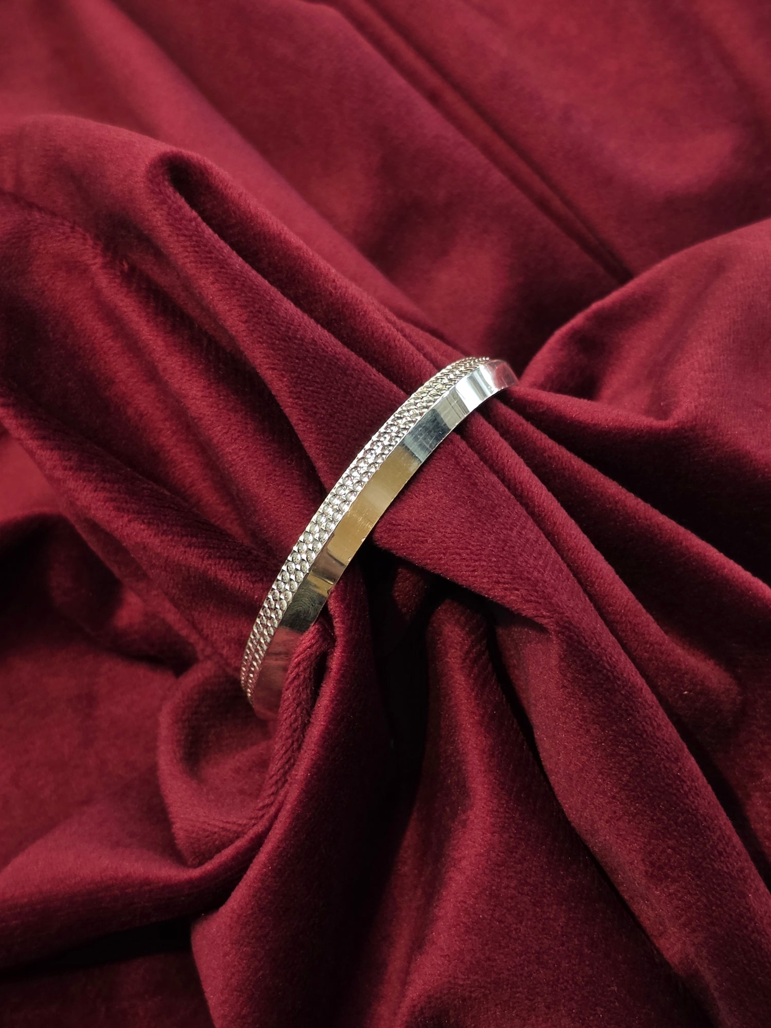 MEN SILVER KADA SIZE 2.3 BK047