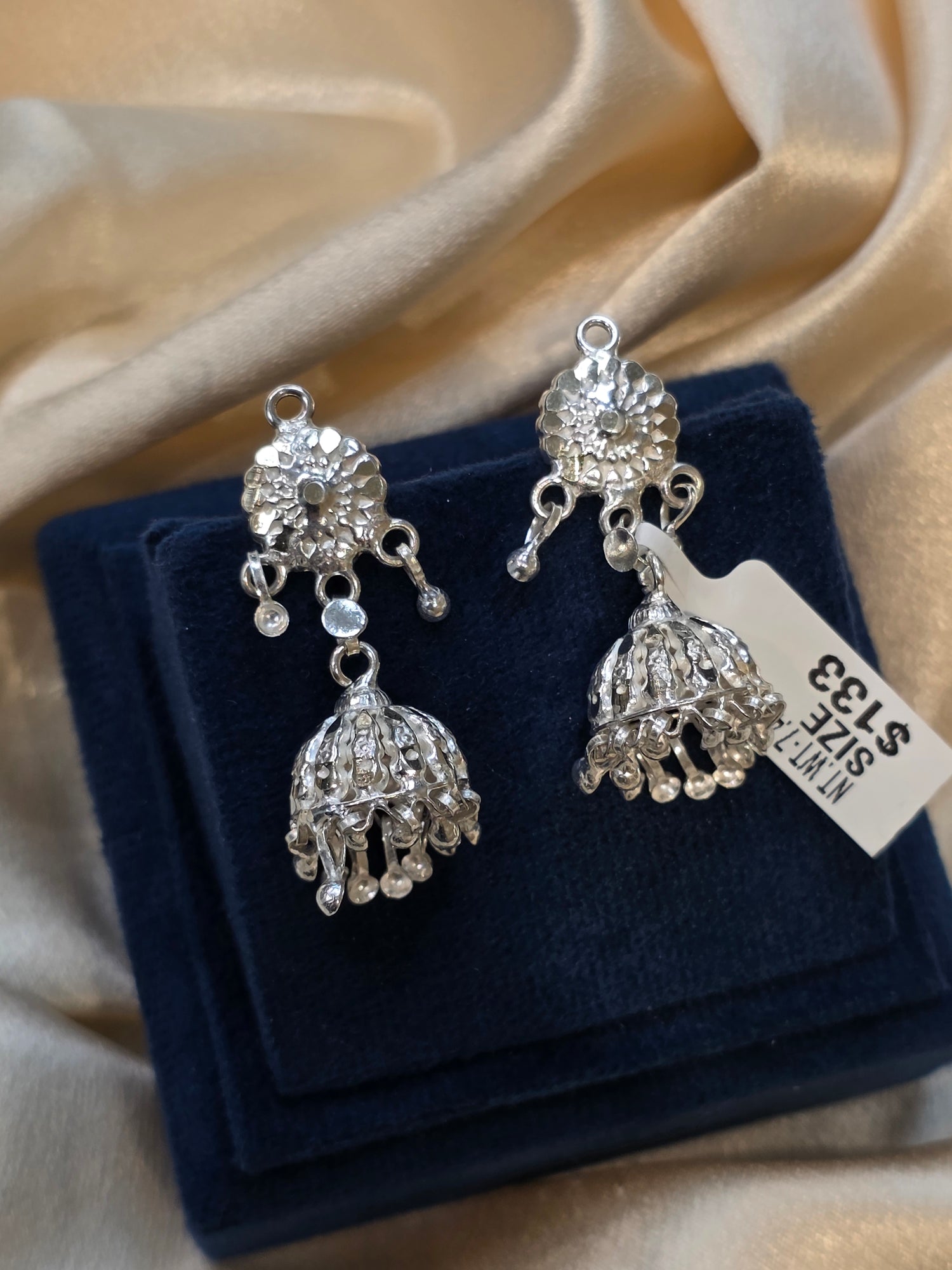 PURE SILVER JHUMKI GP145