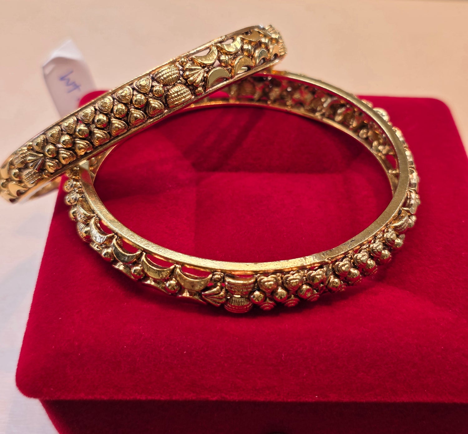GOLD PLATED BANGLES SIZE 2.3 BG008