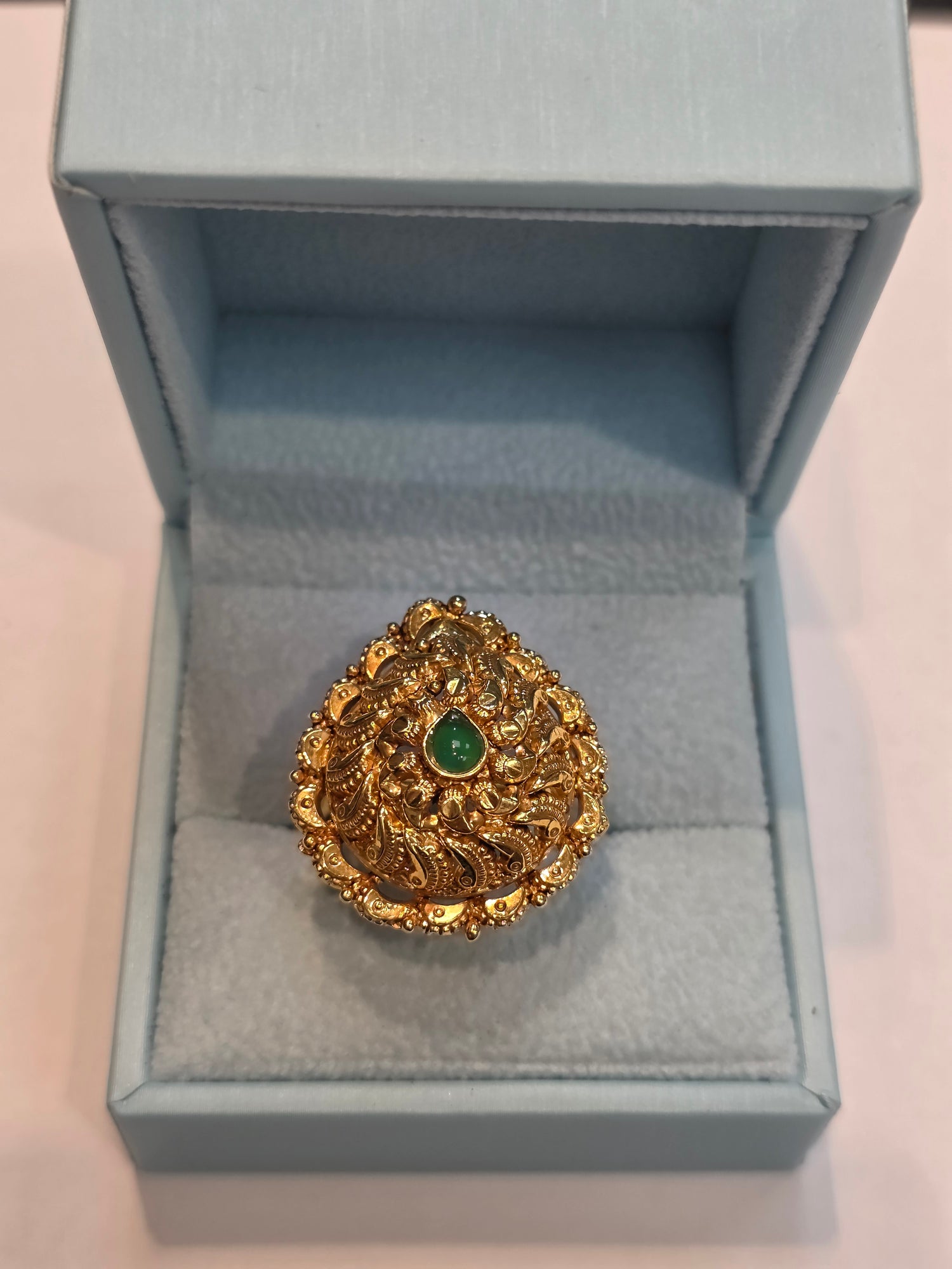 GOLD PLATED RING ADJUSTABLE