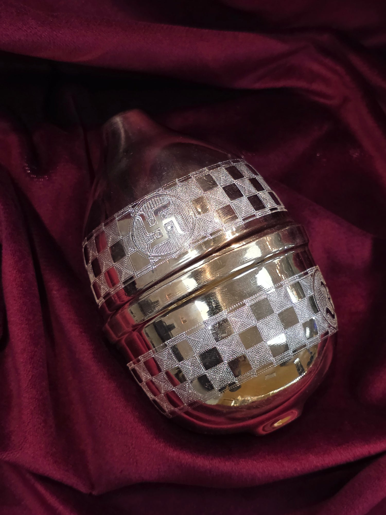 PURE SILVER NARIYAL GUT AC155