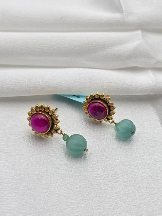 GOLD PLATED EARRINGS GPI098