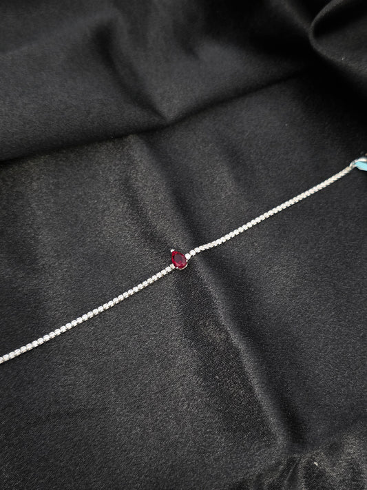 SILVER BRACELET 7INCH GB027