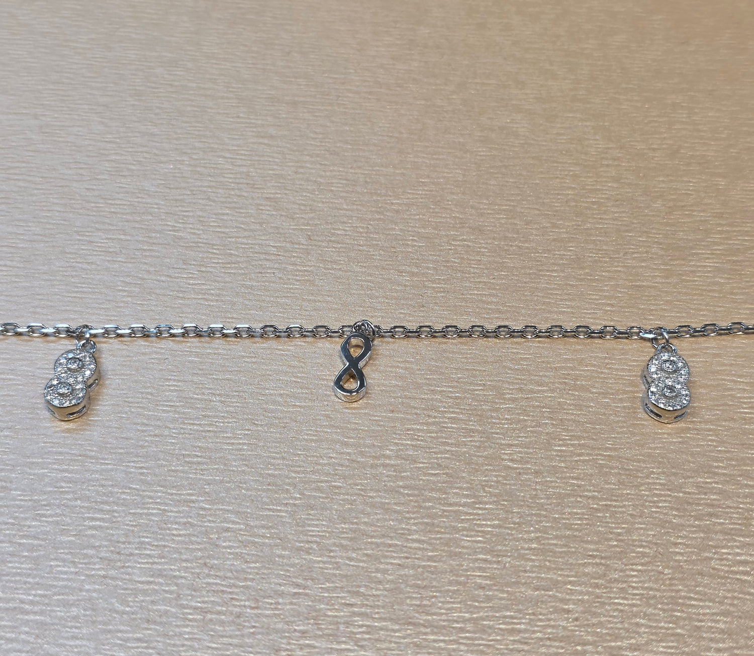 SILVER SINGLE ANKLET SA102