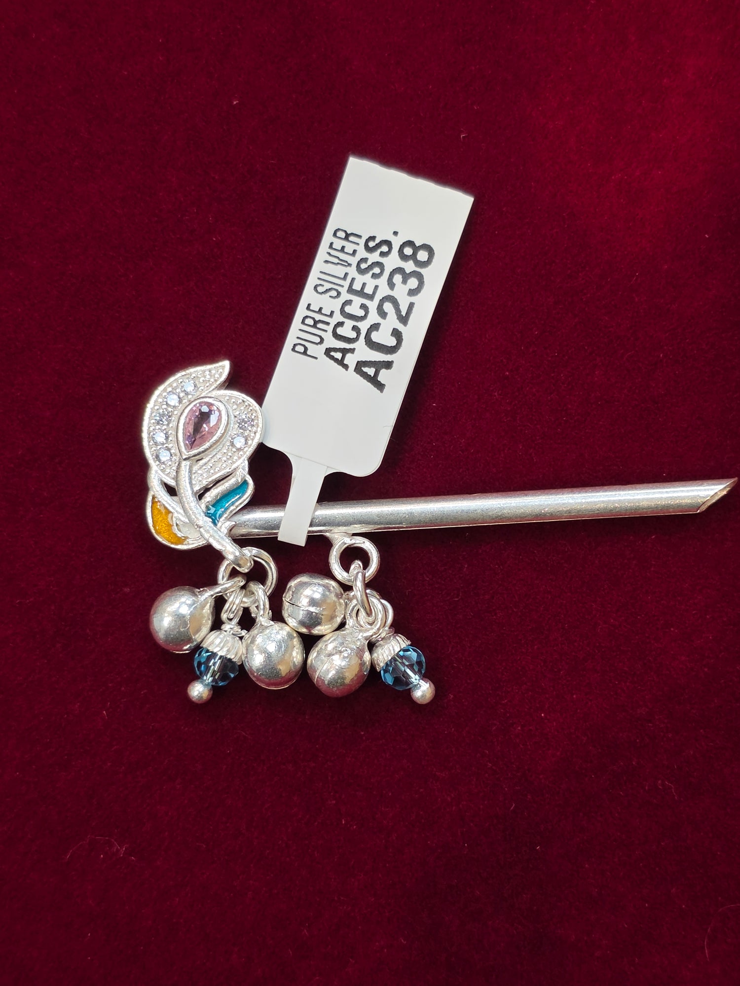 PURE SILVER LADDU GOPAL’S BANSURI AC238