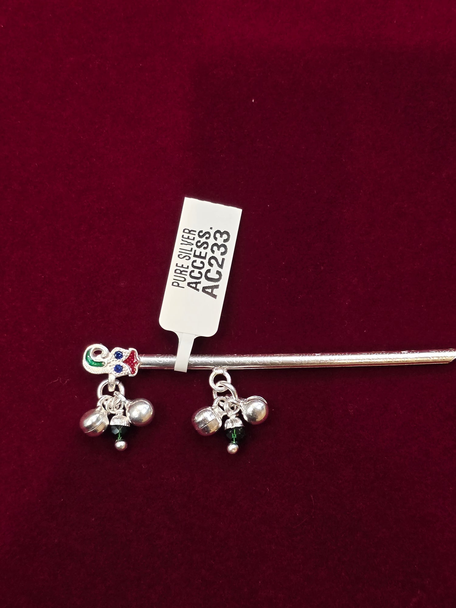 PURE SILVER LADDU GOPAL’S BANSURI AC233