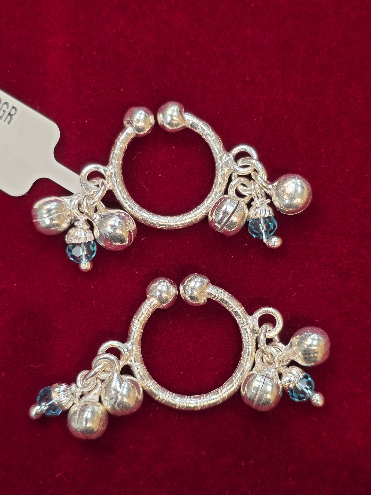 PURE SILVER LADDU GOPAL’S ANKLETS AC209