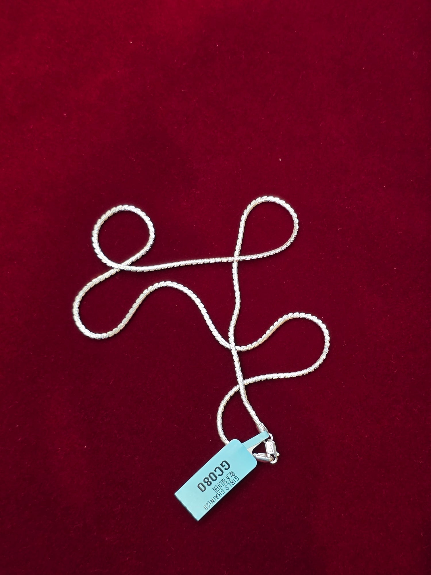 SILVER CHAIN GC080