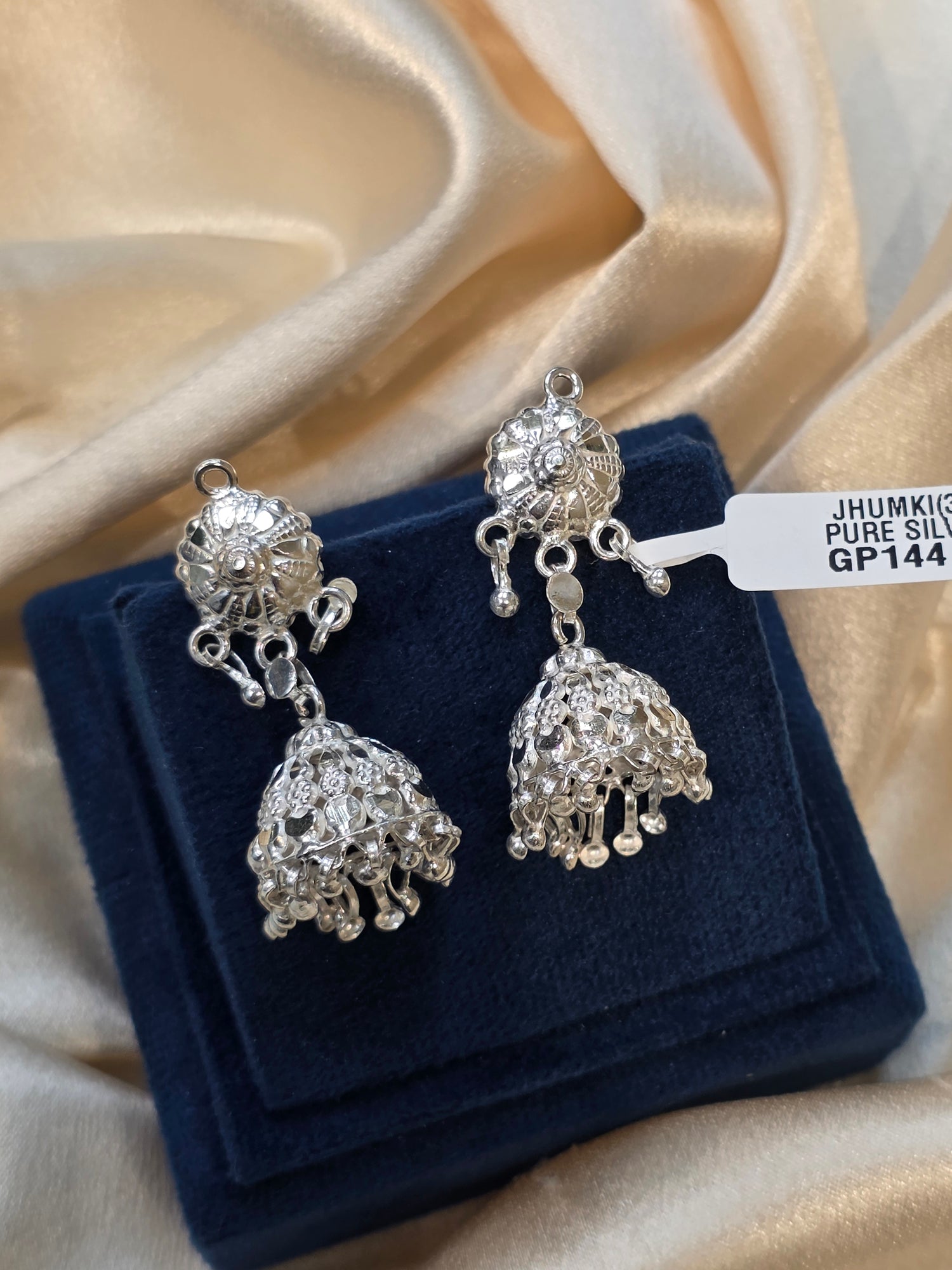 PURE SILVER JHUMKI GP144