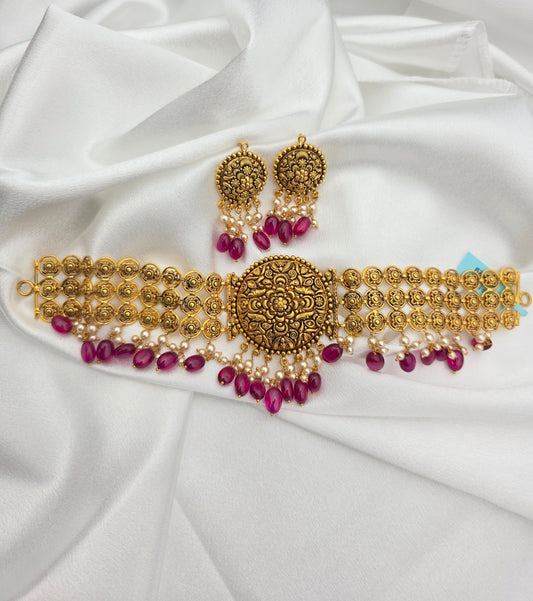 GOLD PLATED SILVER SET GPI129