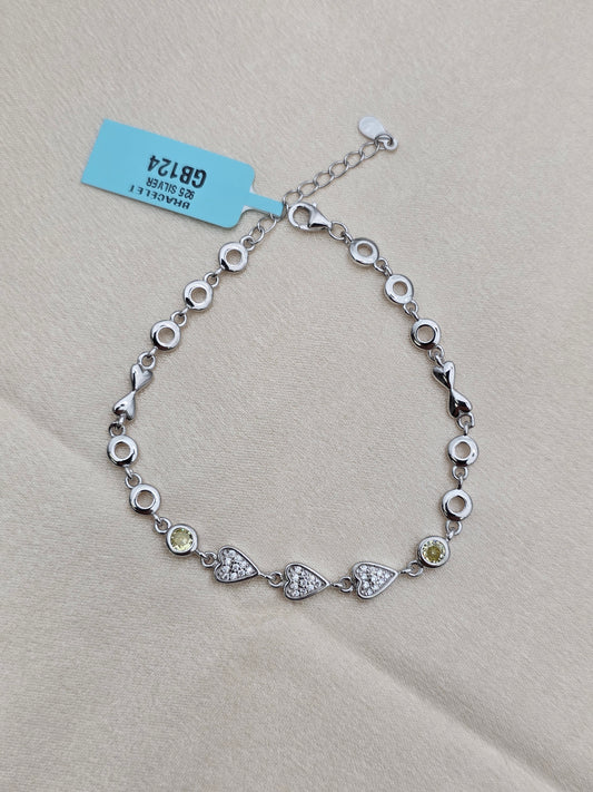 SILVER BRACELET 7.0 IN GB124