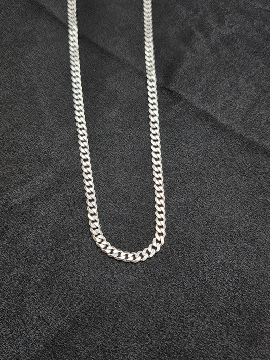 BOYS SILVER CHAIN 24 INCH BC034