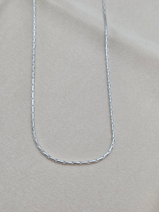 SILVER CHAIN 18 INCH LC091