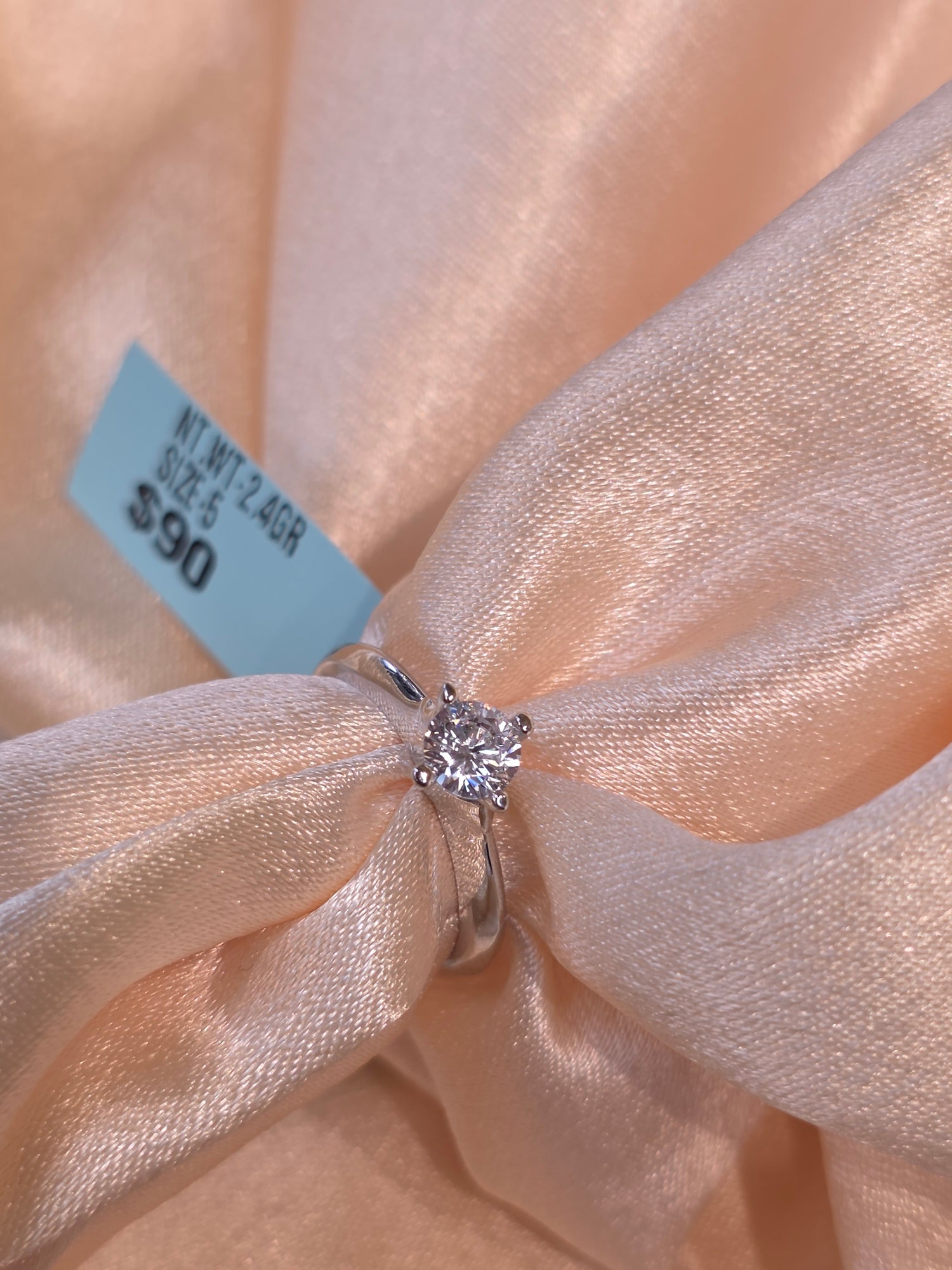 SILVER RING SIZE 5 GR498