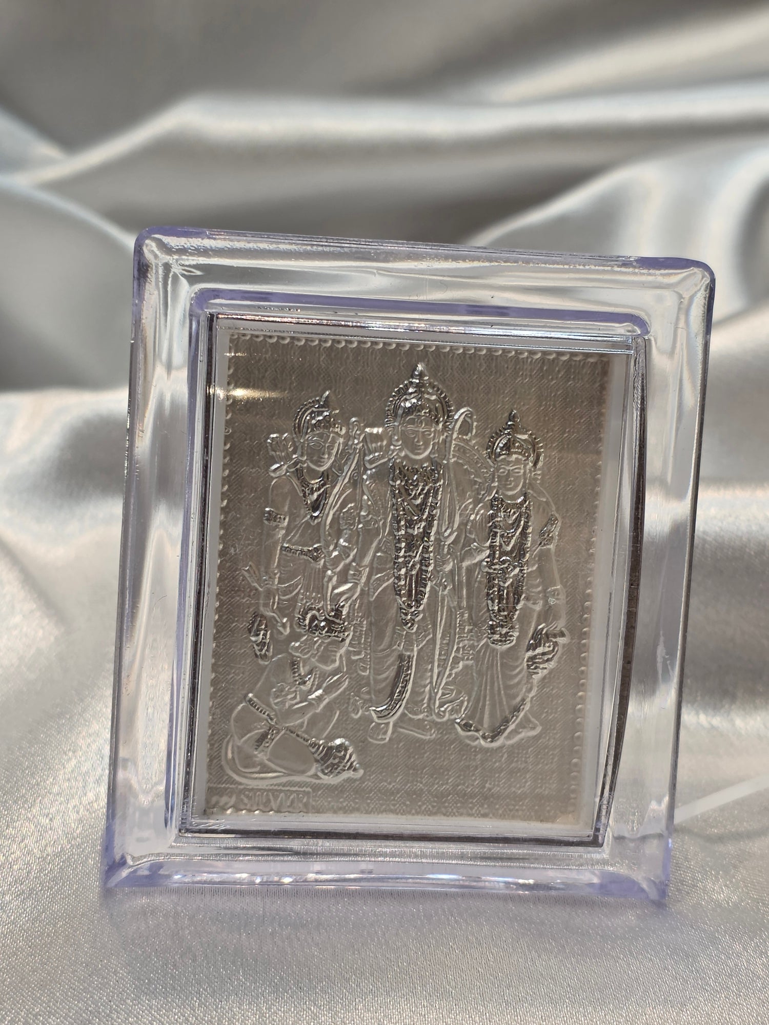 PURE SILVER RAM PARIVAAR CAR-FRAME AC326