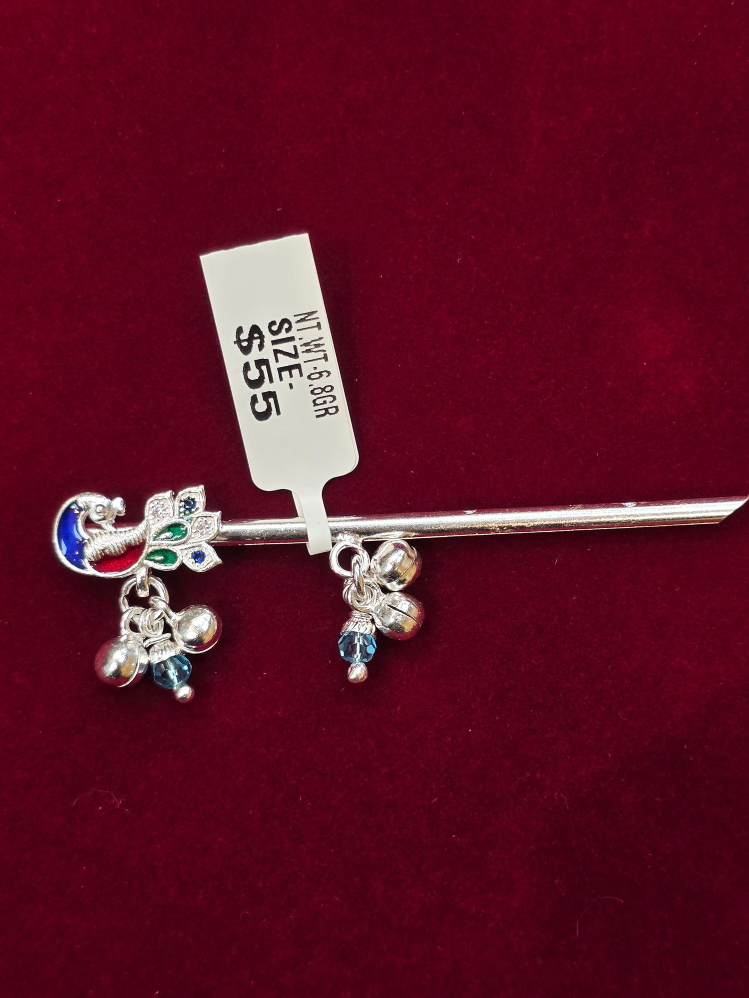 PURE SILVER LADDU GOPAL’S BANSURI AC225