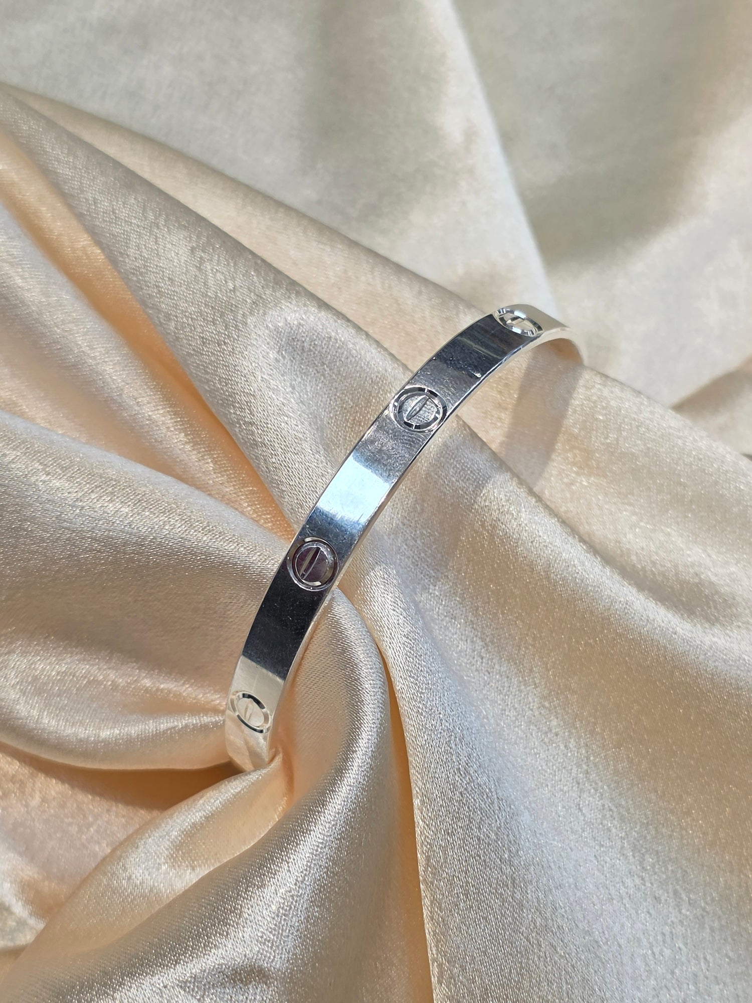 PURE SILVER CARTIER KADA SIZE 2.5 CK037