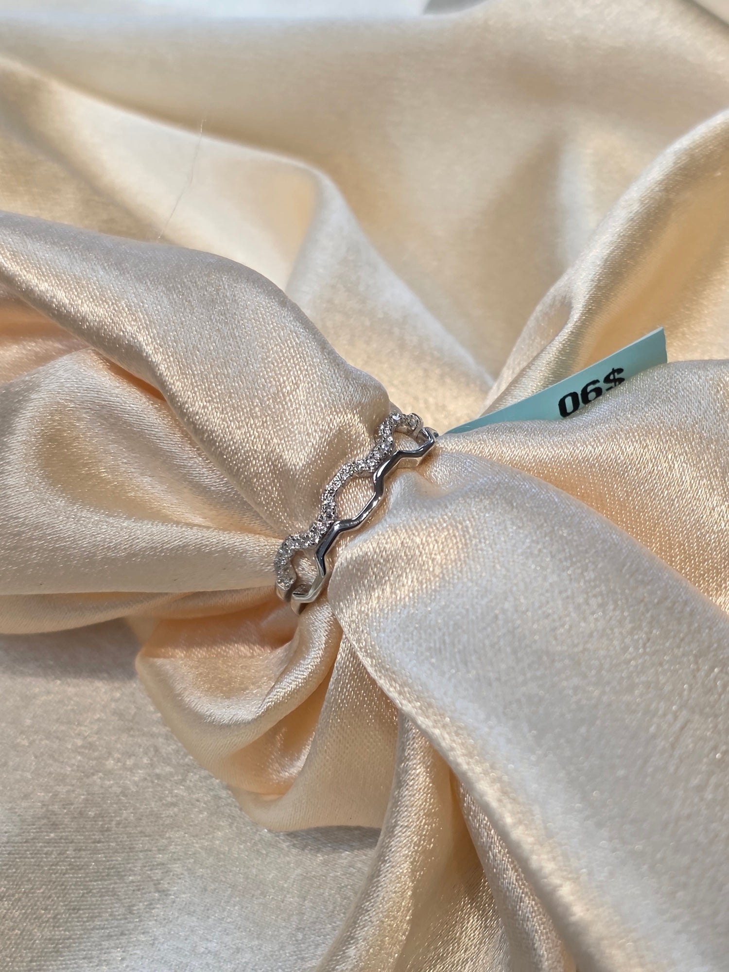 SILVER RING SIZE 10 GR604