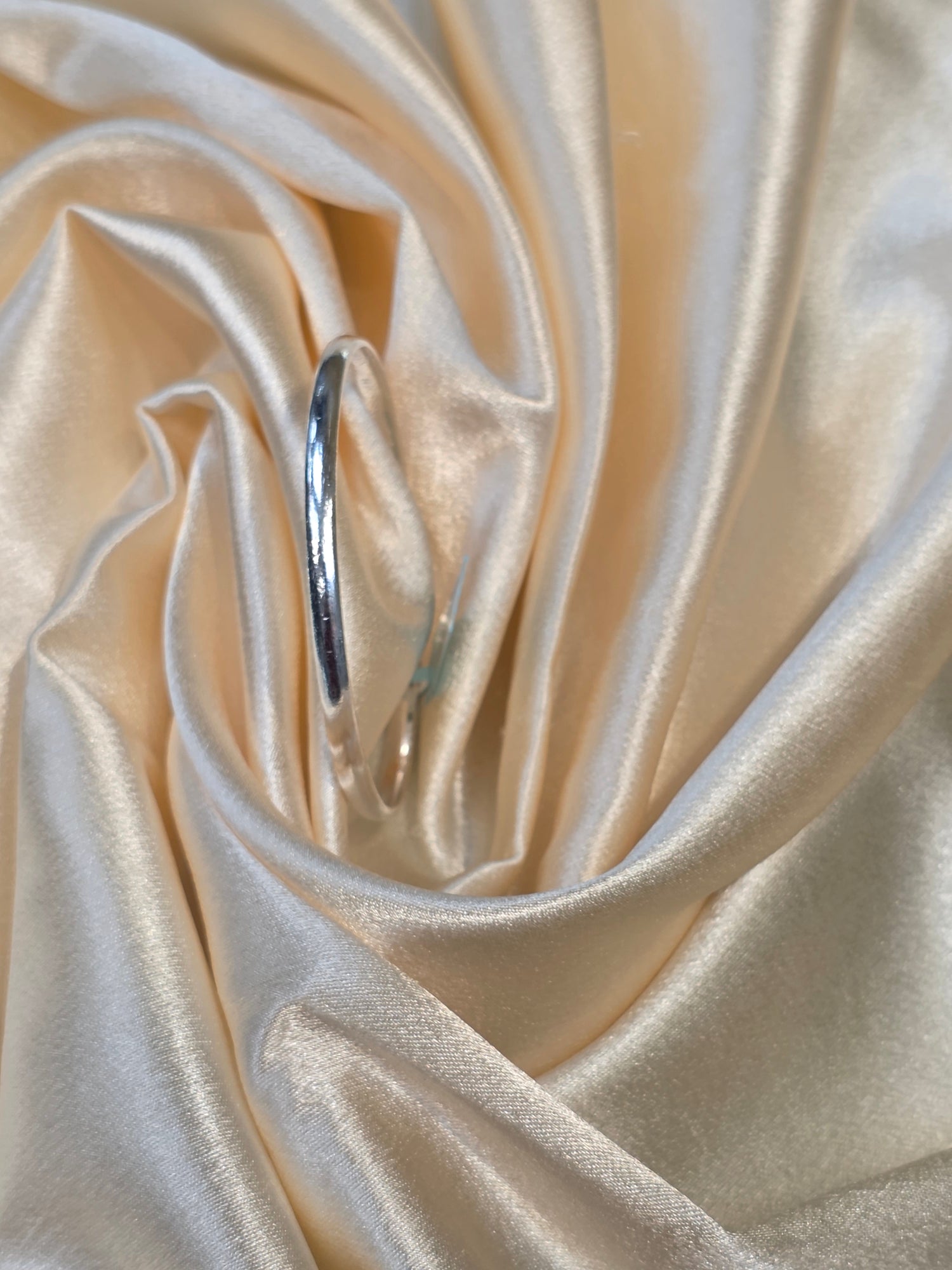 PURE SILVER PLAIN KADA SIZE 2.1 PK087