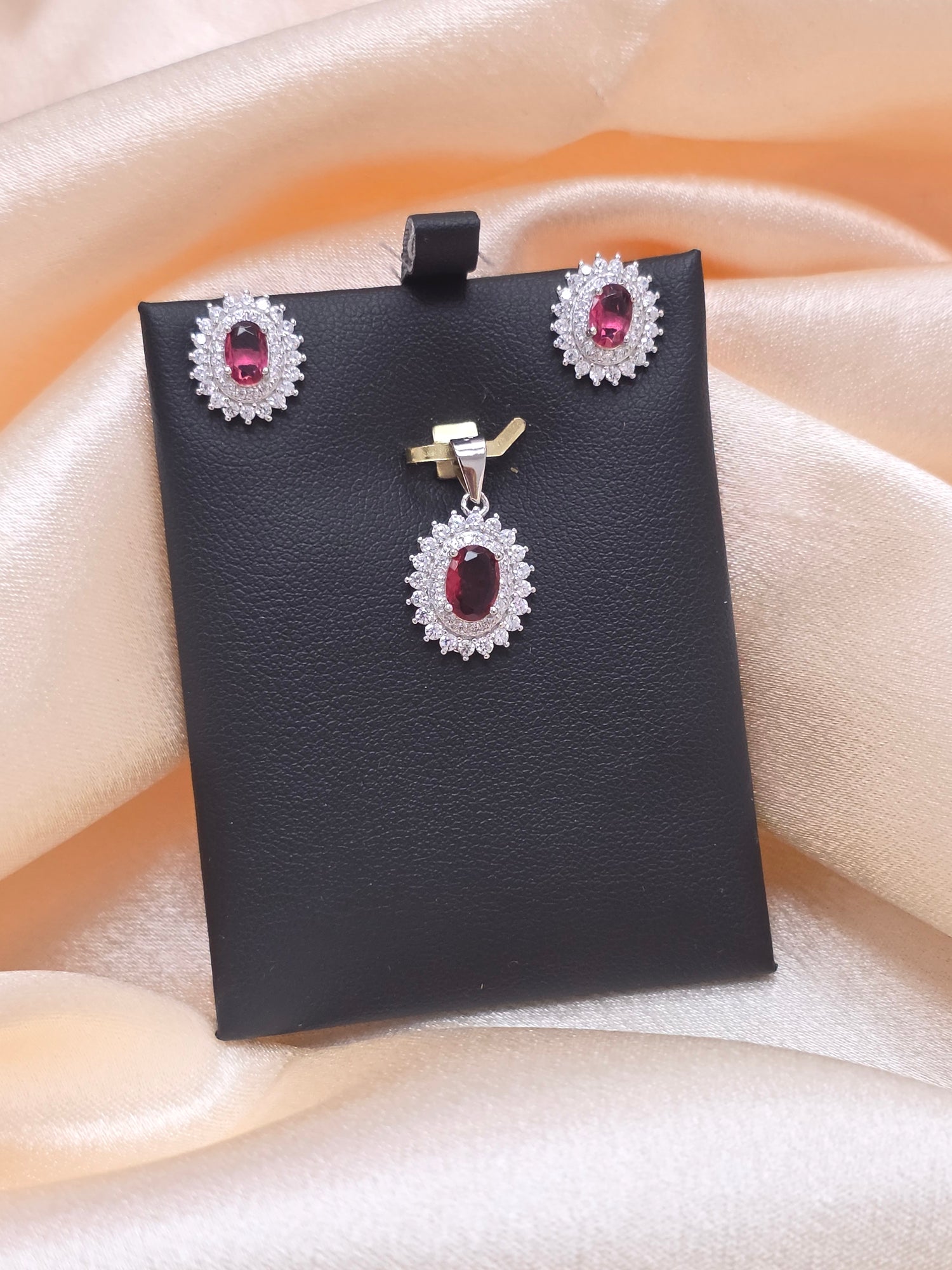 SILVER PENDANT SET PS034