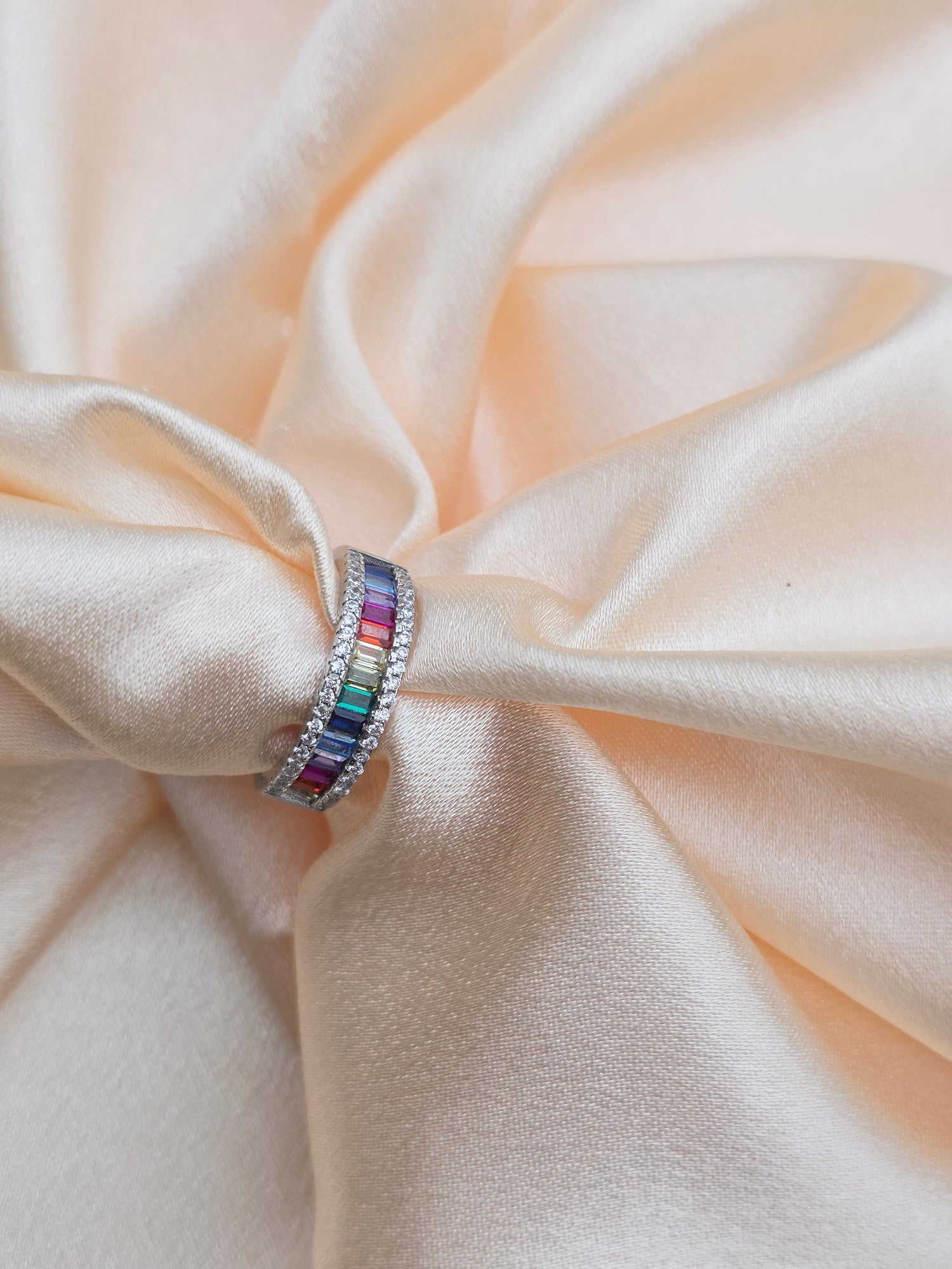SILVER RING SIZE 8 GR139