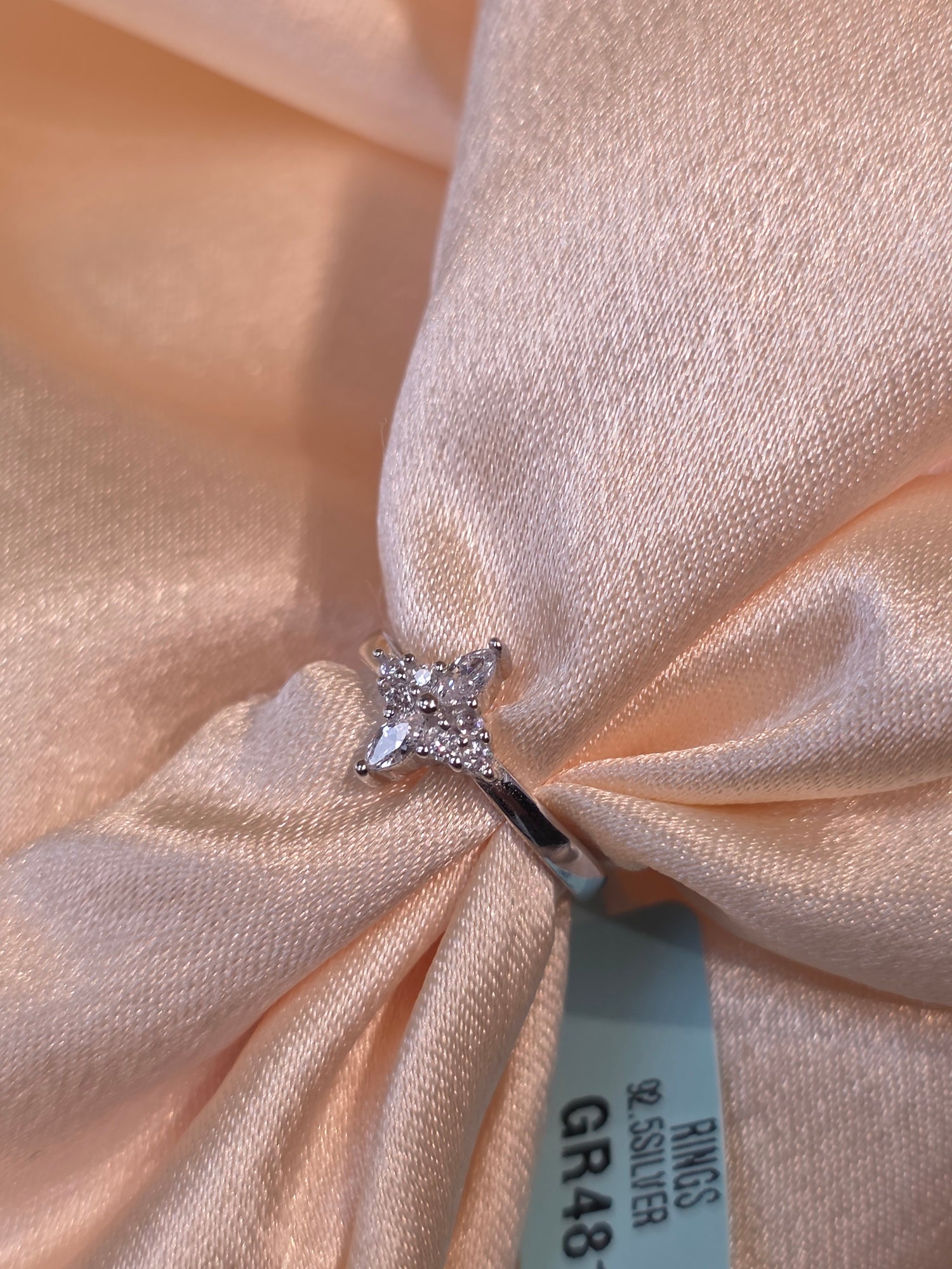 SILVER RING SIZE 5 GR483