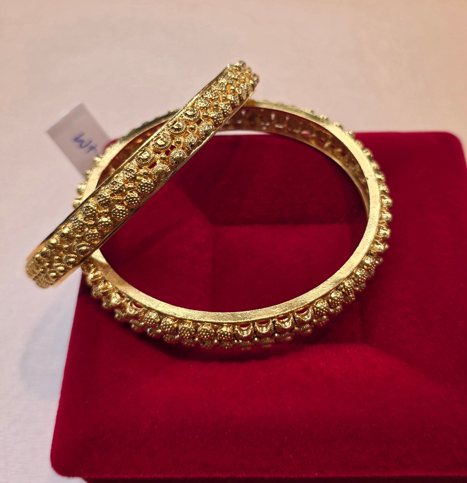 GOLD PLATED BANGLES SIZE 2.3 BG014