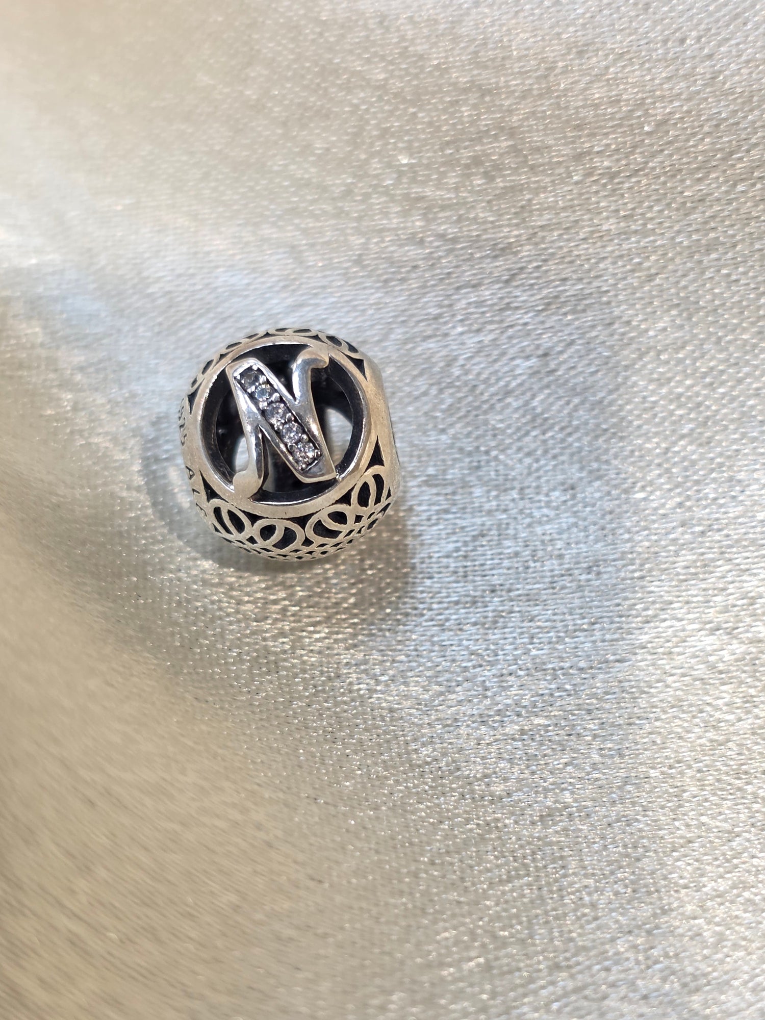 PANDORA ALPHABET N CHARM PC398