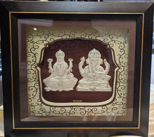 GANESH-LAXMI PURE SILVER FRAME SE023